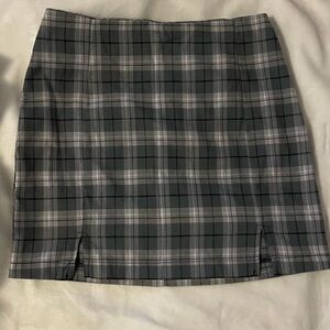 Plaid Skirt